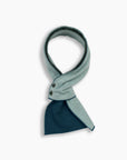 Teal & Mint Cashmere Mini Scarf