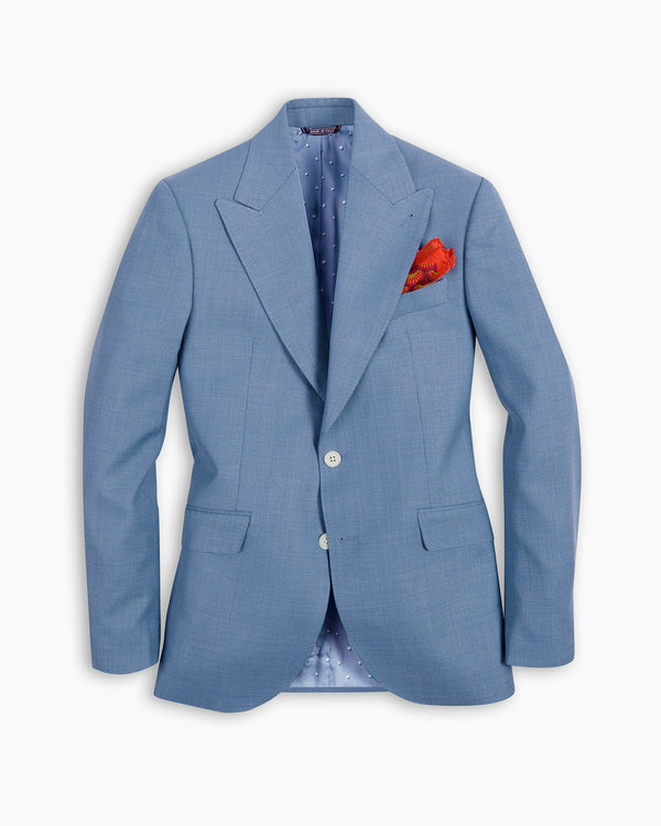 Sky Ultra Peak Hopsack Wool Blazer