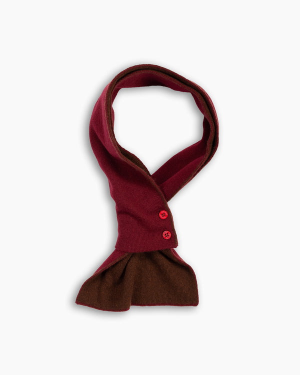 Brown & Berry Cashmere Mini Scarf