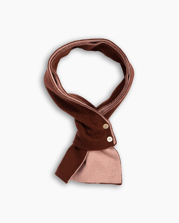 Rust & Rose Cashmere Mini Scarf