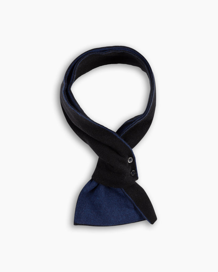 Black & Ink Cashmere Mini Scarf
