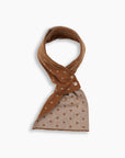 Ginger & Biscuit Cross Lambswool Mini Scarf