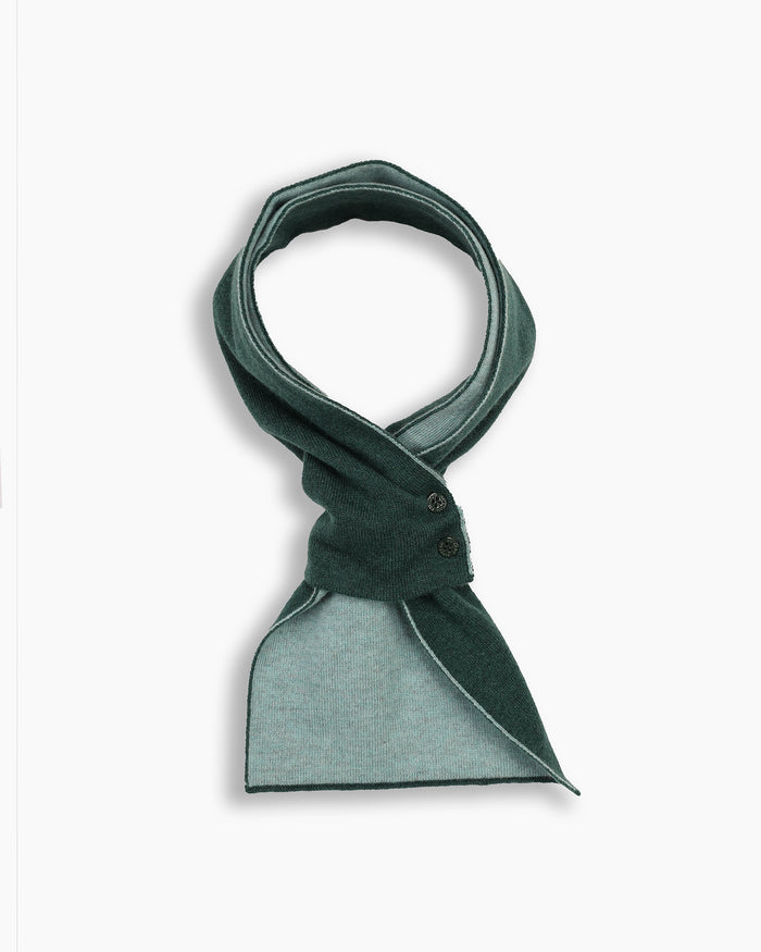 Emerald & Mint Cashmere Mini Scarf
