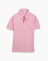 Pink Twin-Trim Short Sleeve Polo