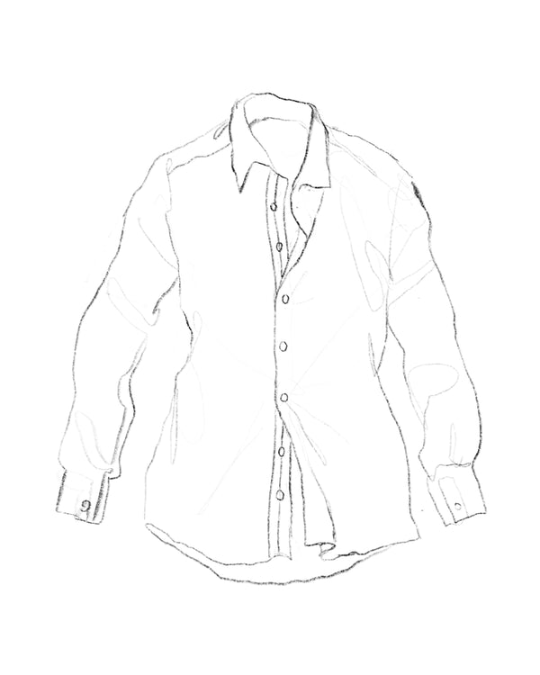 Cotton-Cashmere Long Sleeve Shirt