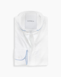 White &amp; Sky Easy-Care Piping Shirt