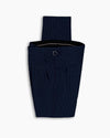 Blue Check Wool Pleated Pant