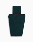 Bottle Green Seersucker Wool Pant