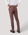 Dusty Pink Contrast Trim Pant