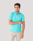 Jade Twin-Trim Short Sleeve Polo