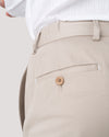 Stone Cotton Casual Chino