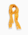 Sunflower Jacquard Linen Scarf