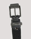 Black Contrast Nastro Belt