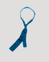 Cobalt Blue Jacquard Knitted Silk Tie