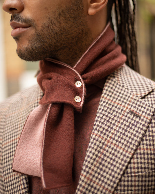 Rust & Rose Cashmere Mini Scarf